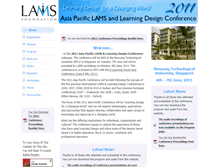Tablet Screenshot of lams2011.lamsfoundation.org